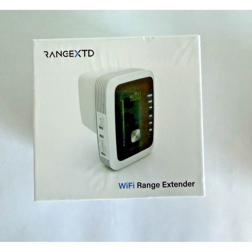 RangeXTD WiFi Range Extender - Supports 2.4GHz Transmission Speed Up-to 300Mbps